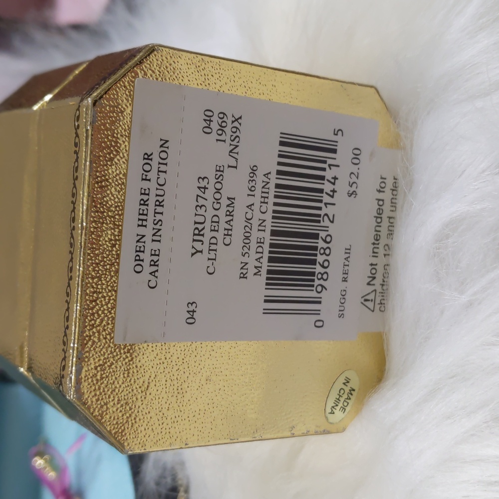 RARE Juicy Couture Golden Goose Charm - Picture 11 of 11